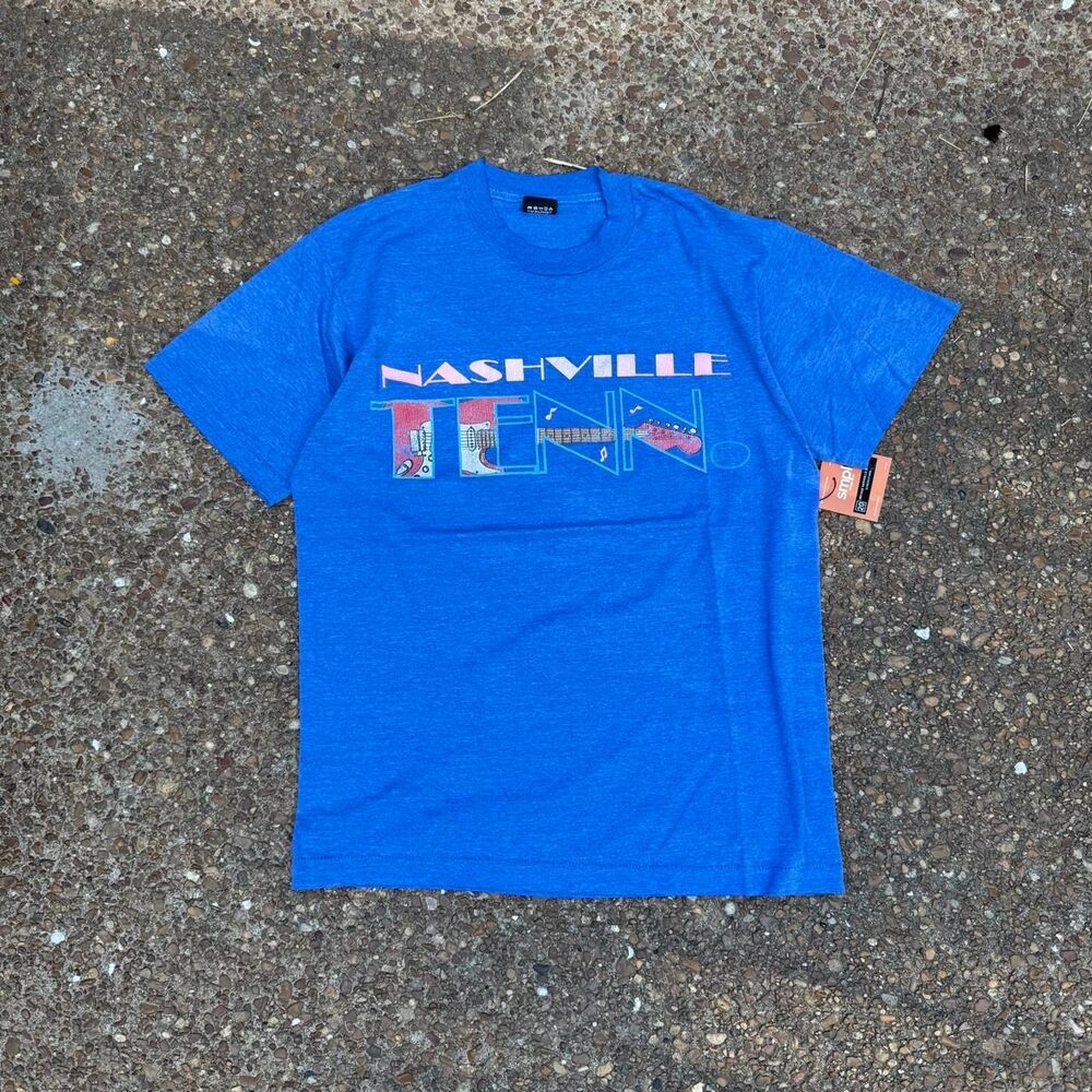 Screen-stars Men's Blue T-shirt
